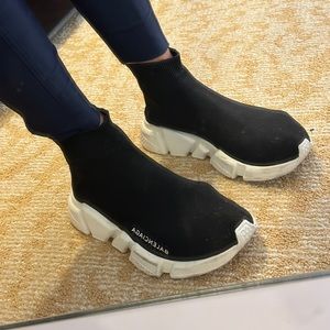 Balenciaga speed runner sock sneakers size 36/6